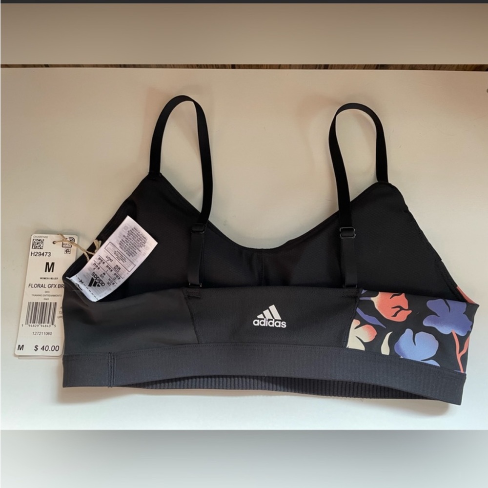 Black Adidas Sports Bra